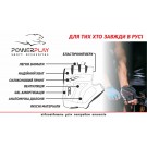 Велорукавички PowerPlay 1058 Білі S фото товара