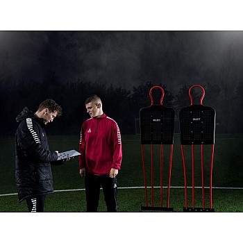 Манекен футболіста для тренувань SELECT Training/free kick figure  черв/чорн, 180 см - фото 2