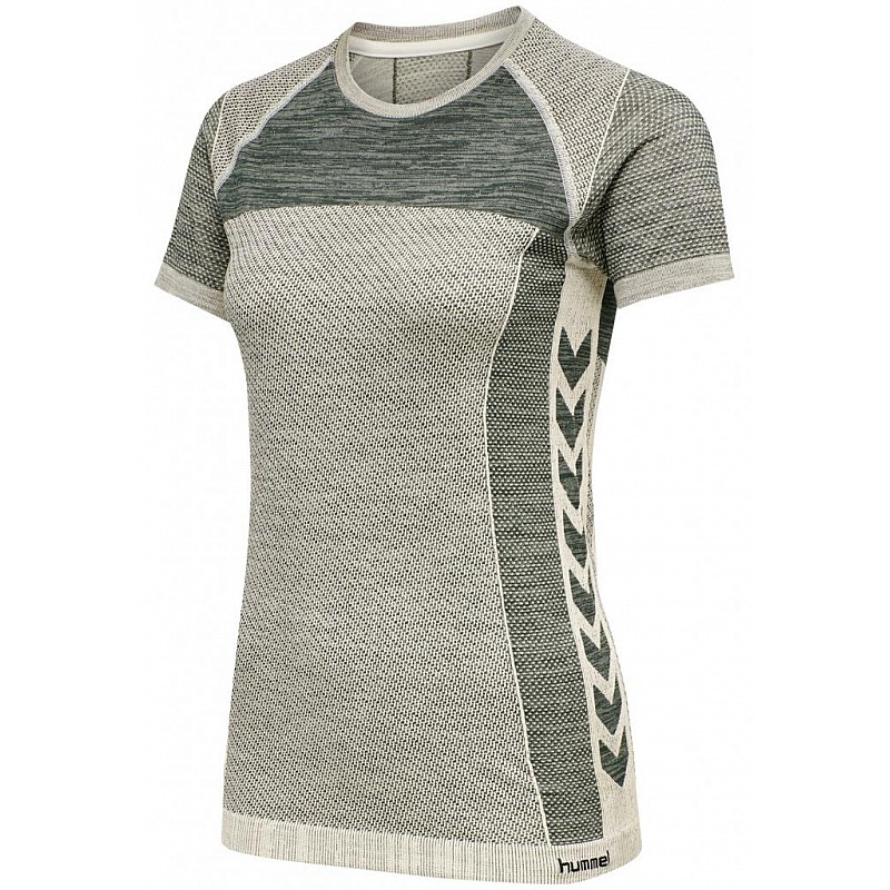 Футболка CLEA SEAMLESS T-SHIRT 208-080-1030-M/L Взрослые Женский СЕРЫЙ