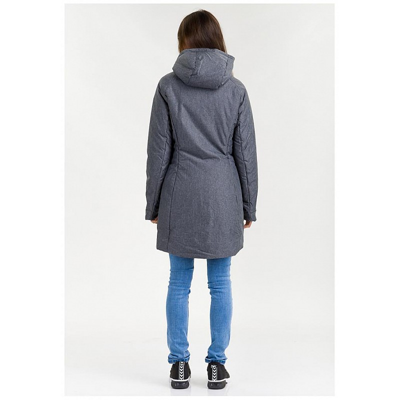 Пальто hmlABBOT COAT 203-735-2508-L Взрослые Женский ТЕМНО-СЕРЫЙ