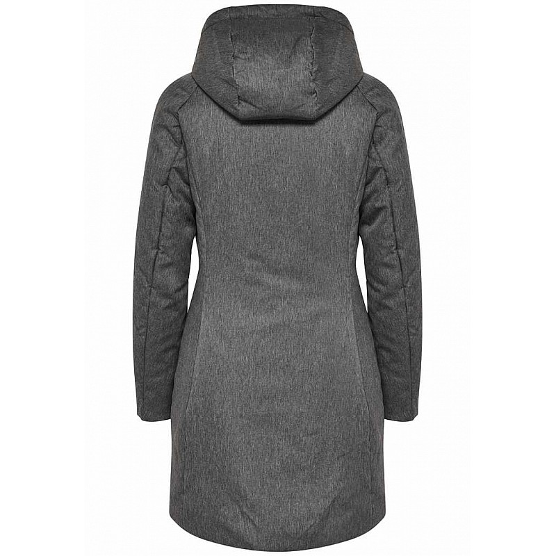 Пальто hmlABBOT COAT 203-735-2508-L Взрослые Женский ТЕМНО-СЕРЫЙ