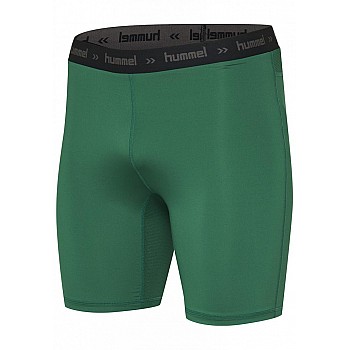 Шорты HML FIRST PERFORMANCE TIGHT SHORTS 204-504-6140-S Взрослые Мужской ЗЕЛЁНЫЙ - фото 2