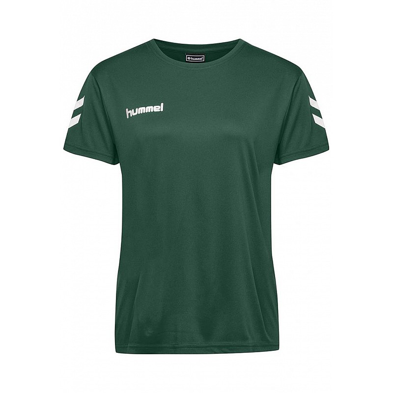 Футболка женская CORE POLY TEE WOMAN S/S 203-435-6140-S Взрослые Женский ЗЕЛЁНЫЙ