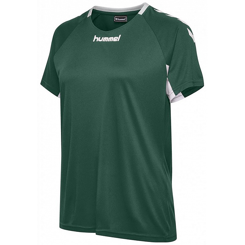 Футболка CORE TEAM JERSEY WOMAN S/S 203-438-6140-XS Взрослые Женский ЗЕЛЁНЫЙ