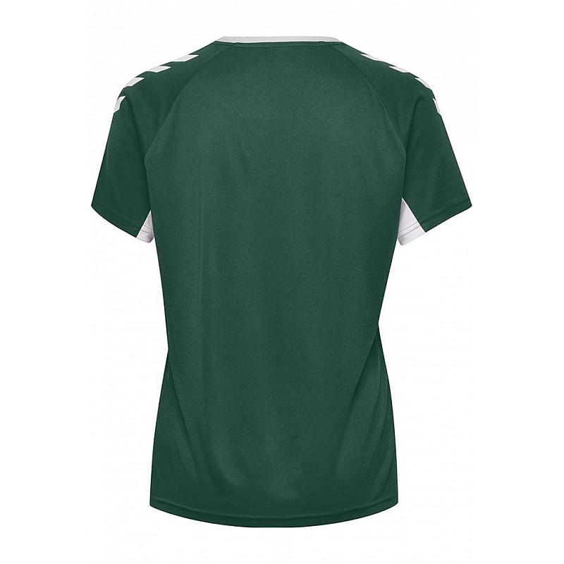 Футболка CORE TEAM JERSEY WOMAN S/S 203-438-6140-XS Взрослые Женский ЗЕЛЁНЫЙ