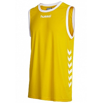 Майка баскетбольная CORE BASKET JERSEY 003-651-5001-S Взрослые Мужской ЖЕЛТЫЙ - фото 2