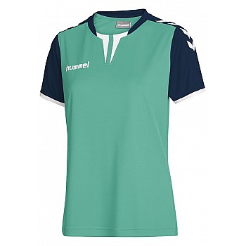 Футболка CORE WOMENS SS JERSEY 003-649-8619-XS Взрослые Женский БИРЮЗОВЫЙ - фото 2