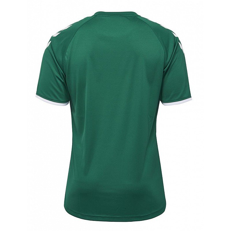 Футболка CORE STRIPED SS JERSEY 003-755-6131-L Взрослые Мужской ЗЕЛЁНЫЙ