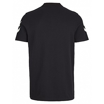 Поло CORE COTTON POLO 002-431-2001-S Взрослые Унисекс ЧЕРНЫЙ - фото 2