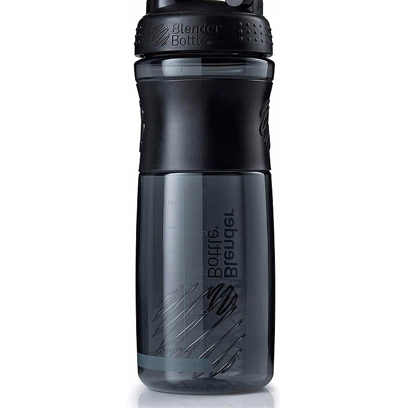 Спортивная бутылка-шейкер BlenderBottle SportMixer 28oz/820ml Black (ORIGINAL)