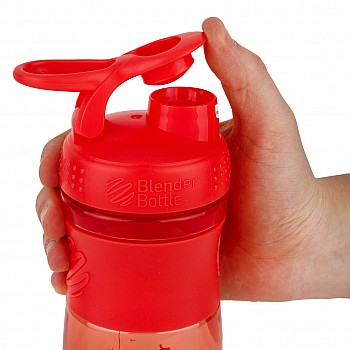 Спортивная бутылка-шейкер BlenderBottle SportMixer 20oz/590ml Coral (ORIGINAL) - фото 2