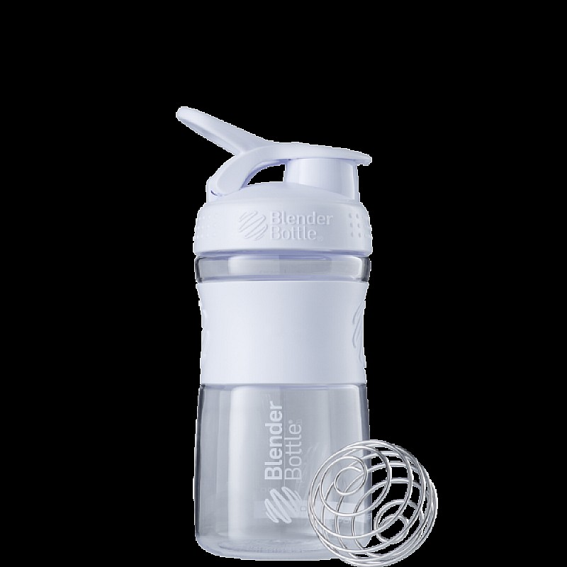 Спортивная бутылка-шейкер BlenderBottle SportMixer 20oz/590ml White (ORIGINAL)