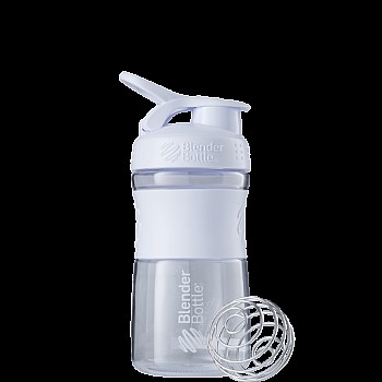 Спортивная бутылка-шейкер BlenderBottle SportMixer 20oz/590ml White (ORIGINAL)