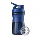 Спортивная бутылка-шейкер BlenderBottle SportMixer 20oz/590ml Navy (ORIGINAL)