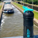 Спортивная бутылка-шейкер BlenderBottle SportMixer 20oz/590ml Black/Teal (ORIGINAL)