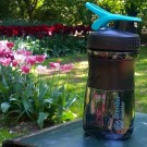 Спортивная бутылка-шейкер BlenderBottle SportMixer 20oz/590ml Black/Teal (ORIGINAL)