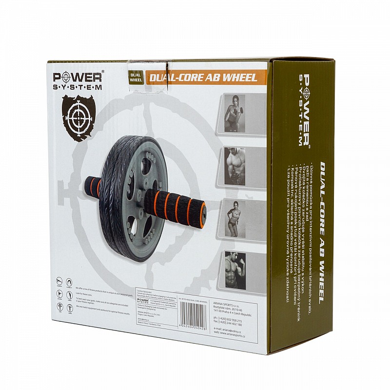 Колесо для пресса Power System Dual-Core Ab Wheel PS-4042