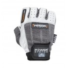 Перчатки для фитнеса и тяжелой атлетики Power System Fitness PS-2300 Grey/White XS