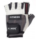 Перчатки для фитнеса и тяжелой атлетики Power System Fitness PS-2300 Grey/White XS