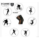 Наколенники спортивные Power System Knee Support Evo PS-6021 Black/Orange M