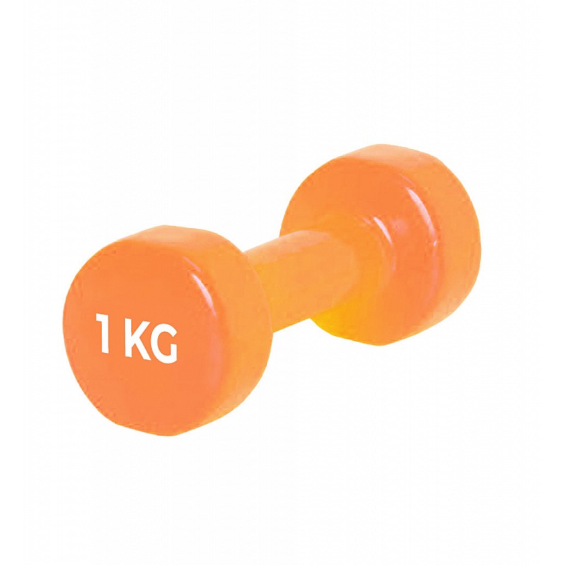 Гантель PowerPlay 4125 виниловая 1 кг