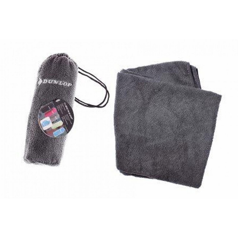 Полотенце спортивное Dunlop Sport towel серое