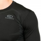 Футболка компрессионная Europaw ls top черная [XS] фото товара