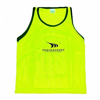 Манишка Yakimasport тренировочная салатовая Sr