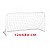 Футбольные ворота Yakimasport 80x120 см
